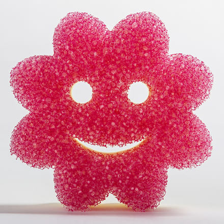 Scrub Mommy Special Edition lente | roze bloem