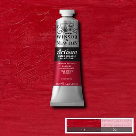 Waterverdunbare Olieverf - Cadmium Rood Donker, 37ml