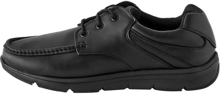 Next - Heren - Schortschoenen met veters en brede pasvorm - Zwart