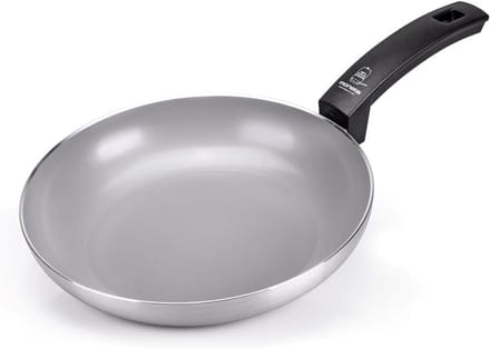 Pan 20 cm Gerecycled Aluminium met Natuurlijke FineGres Coating - Geschikt voor Inductie