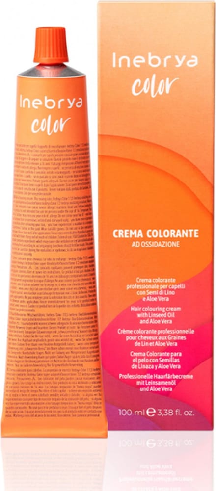 Permanent Dye Inebrya Nº 1 Pure Black 100 ml