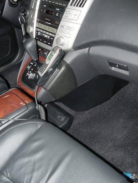 Houder - Lexus RX Serie  06/2003-04/2009 Kleur: Zwart