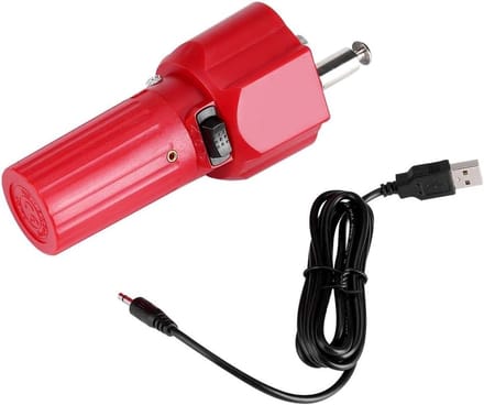 BBQ Rotator Motor - Rood - Compacte Grill Motor met USB-kabel - Voor Barbecue en Outdoor Gebruik