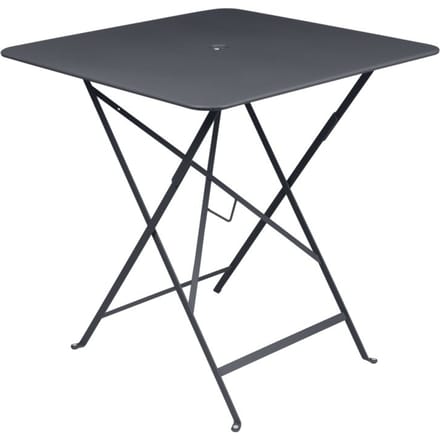 Fermob BISTRO klaptafel vierkant - 47 antraciet mat - 71 x 71 cm