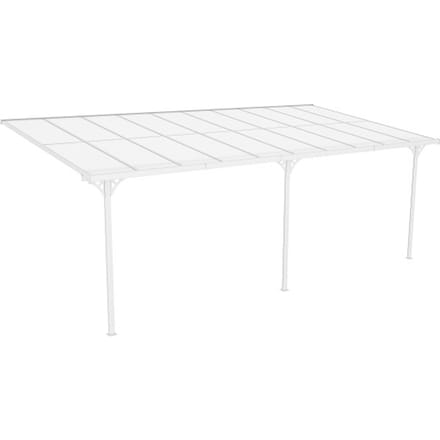Westmann Aluminium Terrasoverkapping Bruce - 300x617x270 cm - Wit