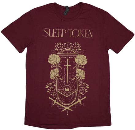 Sleep Token - Damocles Heren T-shirt - S - Rood
