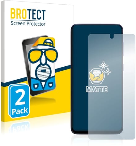 BROTECT - Screenprotector voor Samsung Galaxy M51 - Folie Beschermfolie matte 2 Stuks