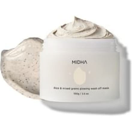 MIDHA - Rice & Mixed Grains Glowing Wash Off Mask 100ml