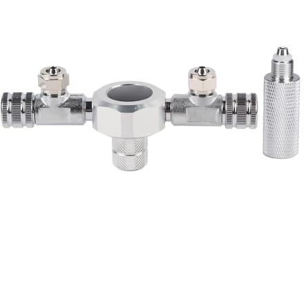Multi-Way Verdeeler Aquarium Regulator CO2 Splitter Ventiel Aquarium(2 Manieren) white