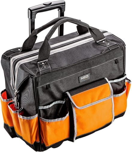 NEO - Montage Tas op Wielen - Duurzaam Polyester - Telescoop Handvat - 600 D
