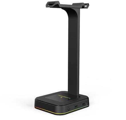 Gaming Headsetstandaard - NOVA GAMING - Hydra - Universele standaard - RGB LED - Zwart