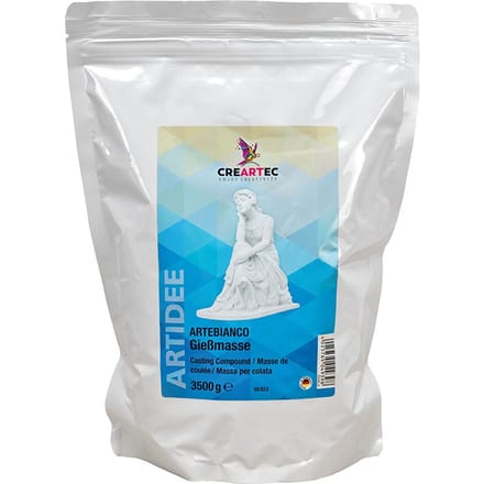 Artebianco gietmassa, wit - 3.500 g
