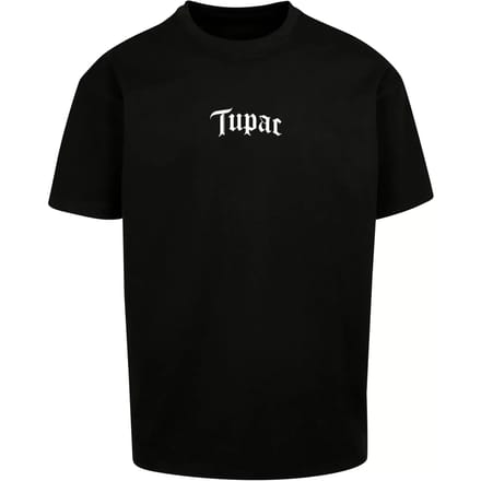 Mister Tee Tupac - 2Pacalypse Now Oversize Heren Tshirt - XXL - Zwart