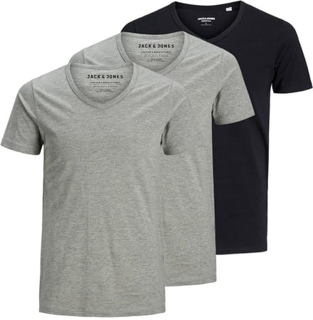 Jack & Jones Heren t-shirt 3 pack Essentials