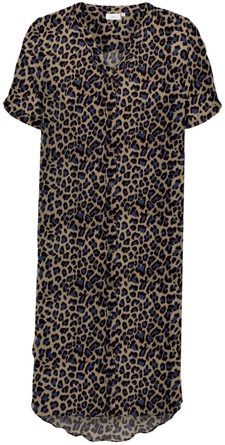 ONLY Carmakoma Blousejurk CARBABOOST Midi-jurk
