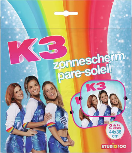 K3 Zonnescherm 44x36 cm 2 Stuks