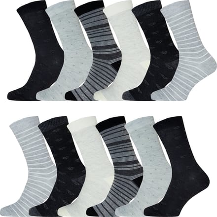 GIANVAGLIA® 12 Pack - Dames Sokken - 12 Paar - Mix Kleur - Maat 35-38 - Sokken Dames