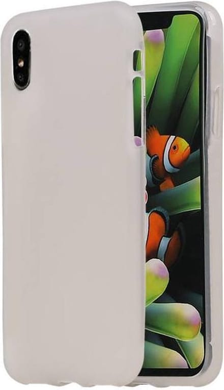 BestCases.nl Apple iPhone X TPU back case hoesje Wit