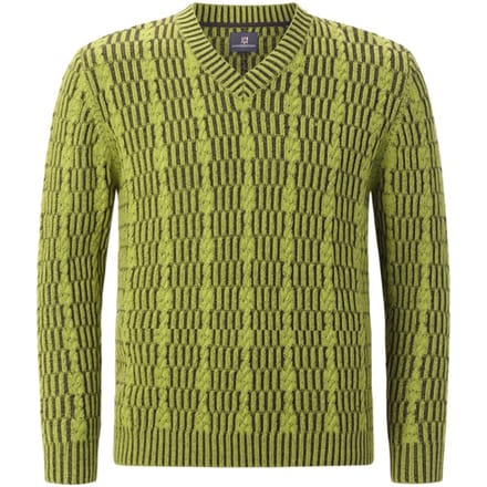 Jan Vanderstorm herren Trui - 52/54 - groen - Plus Size