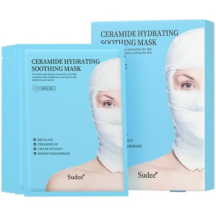 SUDEE Ceramide Hydraterend Verzachtend Masker 30ml 1 doos/5 stuks 1box white