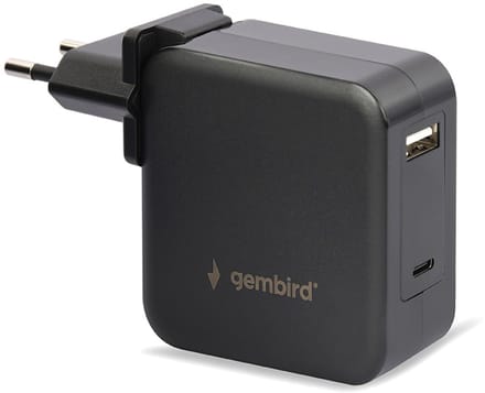 Gembird NPA-PD60-01 Universal 60W USB Type-C PD laptop charger