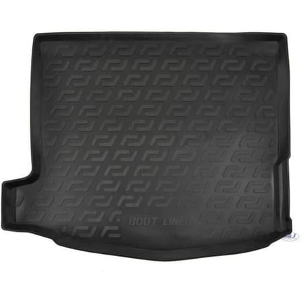 J&;J AUTOMOTIVE | Premium Rubberen Kofferbakmat Voor Honda Civic 2012-2017 zwart