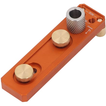 Kit d'ensemble de guide de perçage de profilé en aluminium Gabarit d'extrusion de trou d'accès unique avec mèche étagée fraisée M6 30 20 Coulisseau