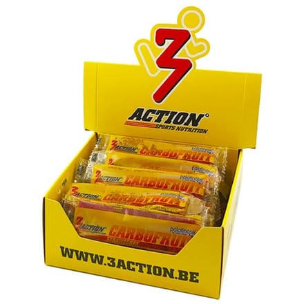 3Action Carbofruit Aardbei - doos 25 stuks 25x37,5 Reep
