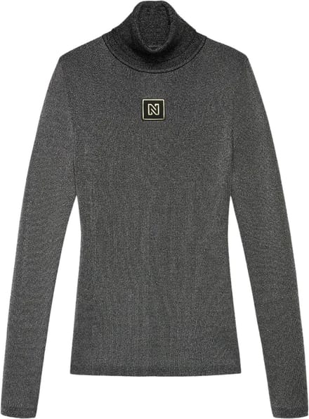 NIKKIE - noroton turtleneck - Skipully dames - Zwart