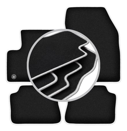 CARLUX-SILVER automatten voor: Opel Mokka-E crossover (2020-)