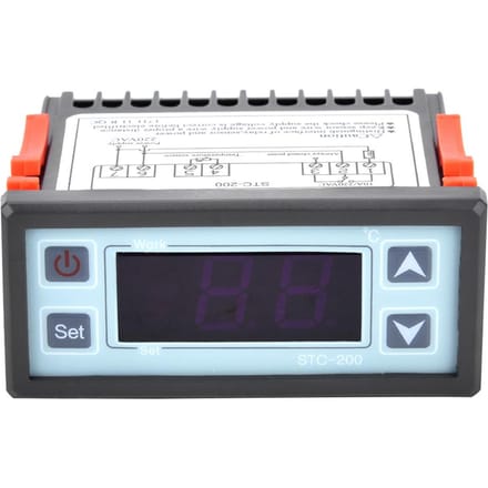 STC‑200 Digitale Microcomputer Thermostaat Temperatuurregelaar met Koeling Verwarming