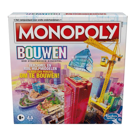 Hasbro Monopoly Bouwen - Bordspel (kunststof, 8 - 10 jaar)