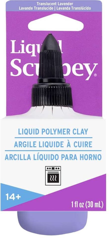 Vloeibare klei translucent lavender - 30 ml - Sculpey