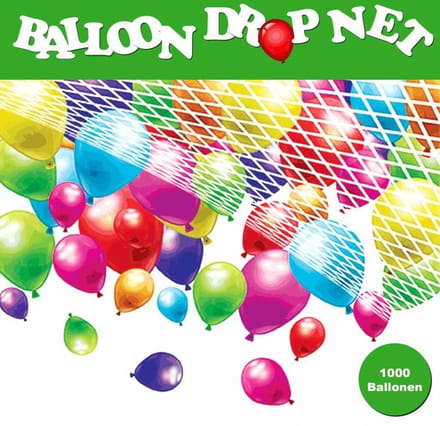 Ballonnen Valnet voor 1000 ballonnen