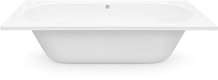 DutchLine - Drop RD - Inbouw Bad - Glans Wit - 1800x800x450