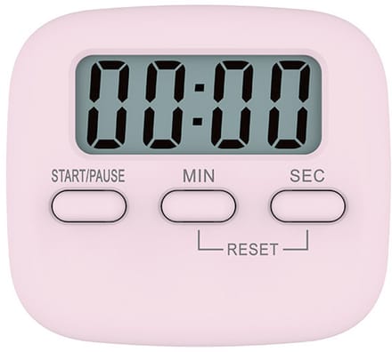 Digitale Visuele Timer –Keuken Timer Groot Lcd-scherm - Digitale Keuken Kooktimer Magnetische Stopwatch Timer Met Luid Alarm Countdown Klok (roze)