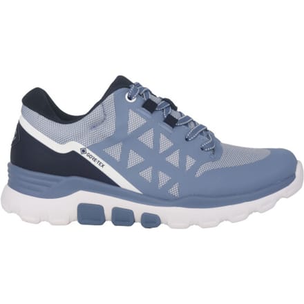 Gabor rollingsoft sensitive 86.989.26 - dames rollende wandelsneaker - Blauw - waterdicht - maat 37 (EU) 4 (UK)
