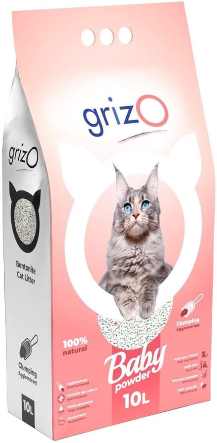 Classic kattenbakvulling klontvormend babypoeder 10 liter