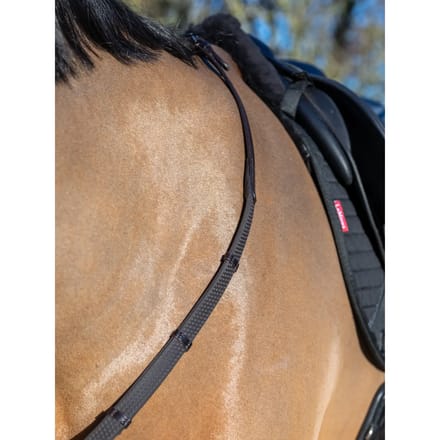 Lemieux Teugels Soft Rubber Met Stops Bruin-goud - pony