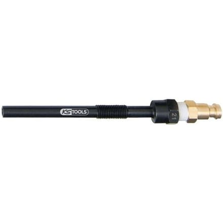 KS Tools 150.3681 Gloeibougieadapter, M8x1,0 met buitenschroefdraad, lengte 120 mm