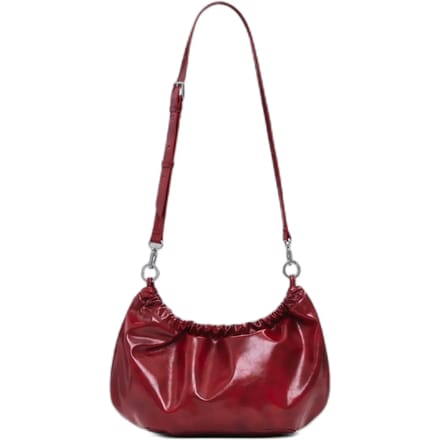 Desigual schoudertas Half Logo Waverly Bag Carmine rood