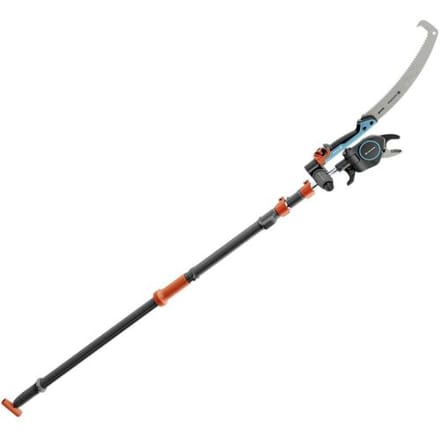 Gardena StarCut Pro L Set, Bypass Cut, Telescopic Pruning Lopper with Saw and Adapter