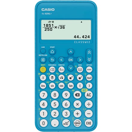Casio fx-82NL+ rekenmachine - Wetenschappelijke rekenmachine - Voor de middelbare school