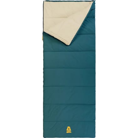 Abbey Camp Slaapzak - Dekenmodel - Polykatoen - Blauw - 210 x 85 cm - Koppelbaar