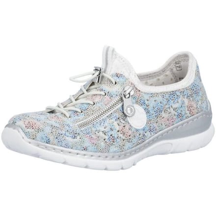 Rieker dames slip-on schoenen wit/gekleurd