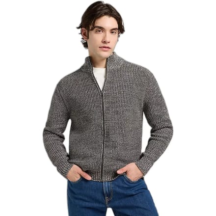 Lee 112370540 Cardigan Grijs S Man