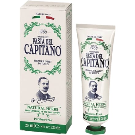 Pasta del Capitano Natural Herbs Toothpaste 25 ml