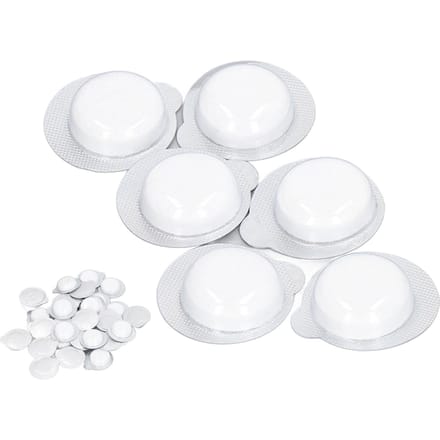 100 Stuks Reinigingstablet Sterke Verwijderingskracht Geconcentreerd Mini Auto Glas Wisser Reiniging wit