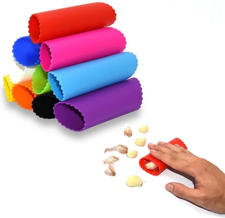 Afecto®  knoflookschiller Knoflook Pers - Knoflookpeller -  keuken - Handig Hulpmiddel Knoflook Snijden