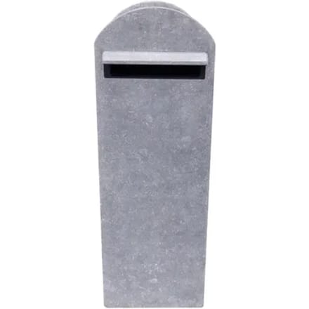 Staande Brievenbus Montilla - Natuursteen - Blauwe Hardsteen - 32x110x40cm